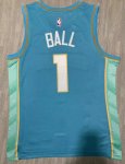 Maillot de Basket #1 Ball Charlotte Hornets 23-24 city Brodé